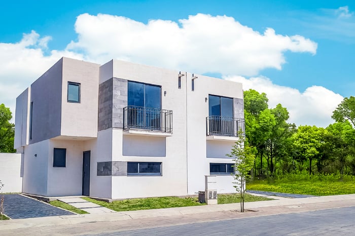 Casa en venta en Calimaya. Modelo Burdeos. 