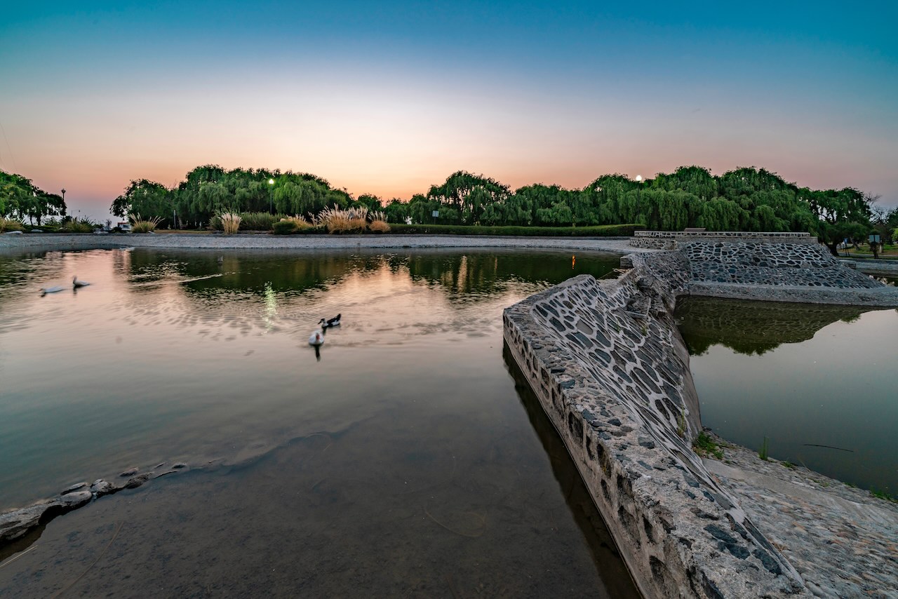 Lago en Villas del Campo, Calimaya. 